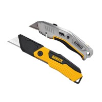  DEWALT Folding Utility Knife and Retractable Utility Knife Set (2-Piece)
